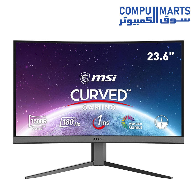 MSI G27C4X 27 Class Full HD Curved Screen Gaming LCD Monitor - 16