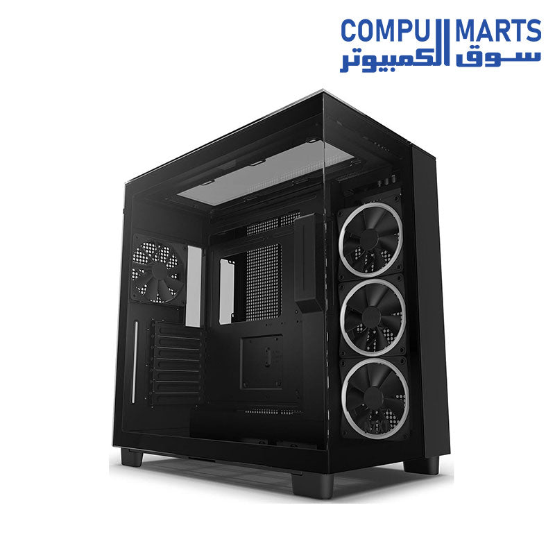  NZXT H9 Flow Dual-Chamber ATX Mid-Tower PC Gaming Case