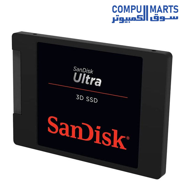 Sandisk Ultra 3d Ssd 4tb 25” Sata Ssd Up To 560mbs Read 530mbs Compumarts سوق الكمبيوتر 4531