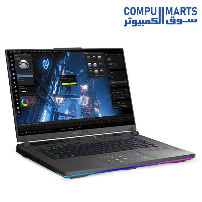 (2023) ASUS Laptop Strix Gaming – Compumarts الكمبيوتر G614JZ-NN007W-Intel i7-13 سوق ROG G16 Core -