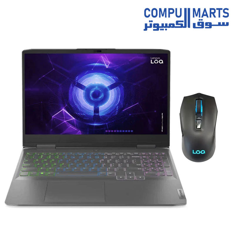 LOQ-15IRH8-82XV00SNED-GAMING LAPTOP-LENOVO-CORE-I5-12450H–RTX 2050-8GB-512GB