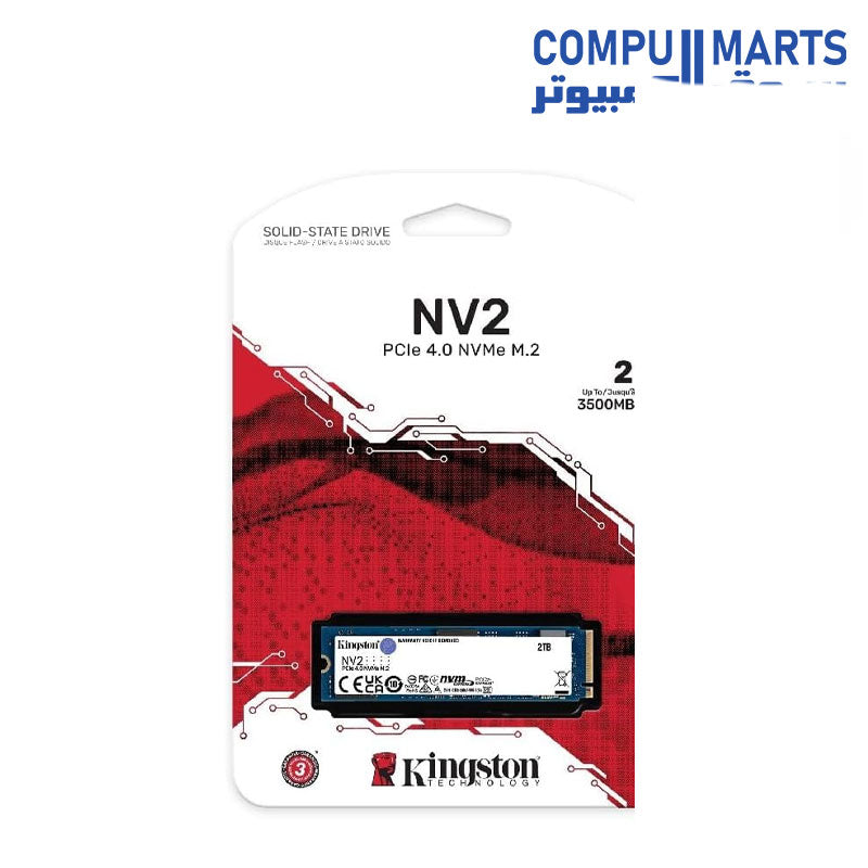 Kingston SSD NV2 NVMe M.2 2280 PCIe 4.0