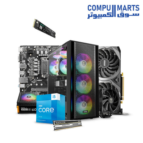 BUNDLE-CORE-I5-13400F-RAM-16GB-DDR5-SSD-512GB-RTX 3060-VENTUS-2X-12G-OC