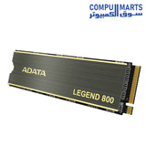 Legend-800-SSD-ADATA-NVMe-PCIe-Gen4x4