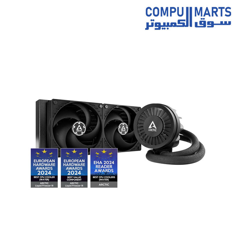 Freezer-III-240-Liquid-Cooler-Arctic-CPU-AIO-Water-Cooler