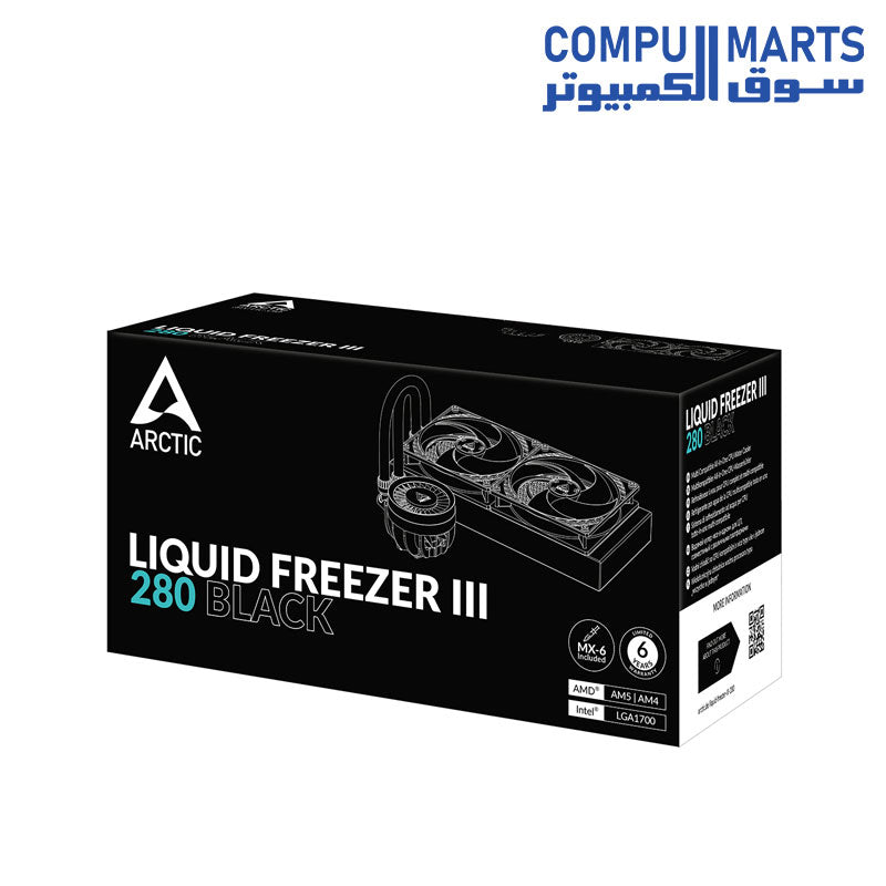 Freezer-III-280-Liquid-Cooler-ARCTIC-AIO-Water-Cooler