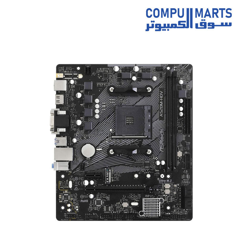 A520M-HDV-Motherboard-ASRock-AMD-AM4-mATX