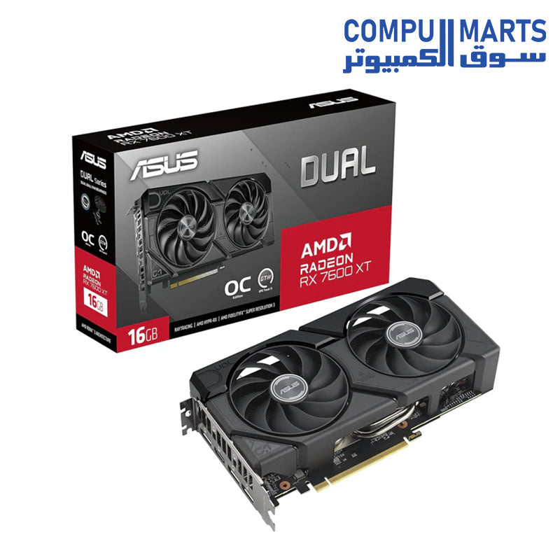 RX-7600-XT-GRAPHIC CARDS-ASUS-DUAL-OC-16GB-GDDR6