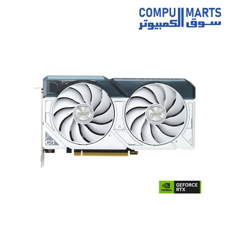 RTX 4060-Graphic Card-ASUS-Dual-White-OC-8GB-GDDR6