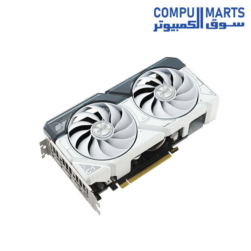 RTX 4060-Graphic Card-ASUS-Dual-White-OC-8GB-GDDR6