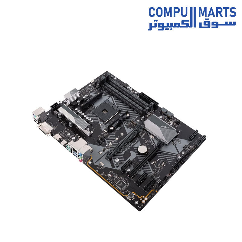 ASUS PRIME B450-PLUS AMD AM4 ATX 128GB DDR4 Motherboard – Compumarts - سوق  الكمبيوتر