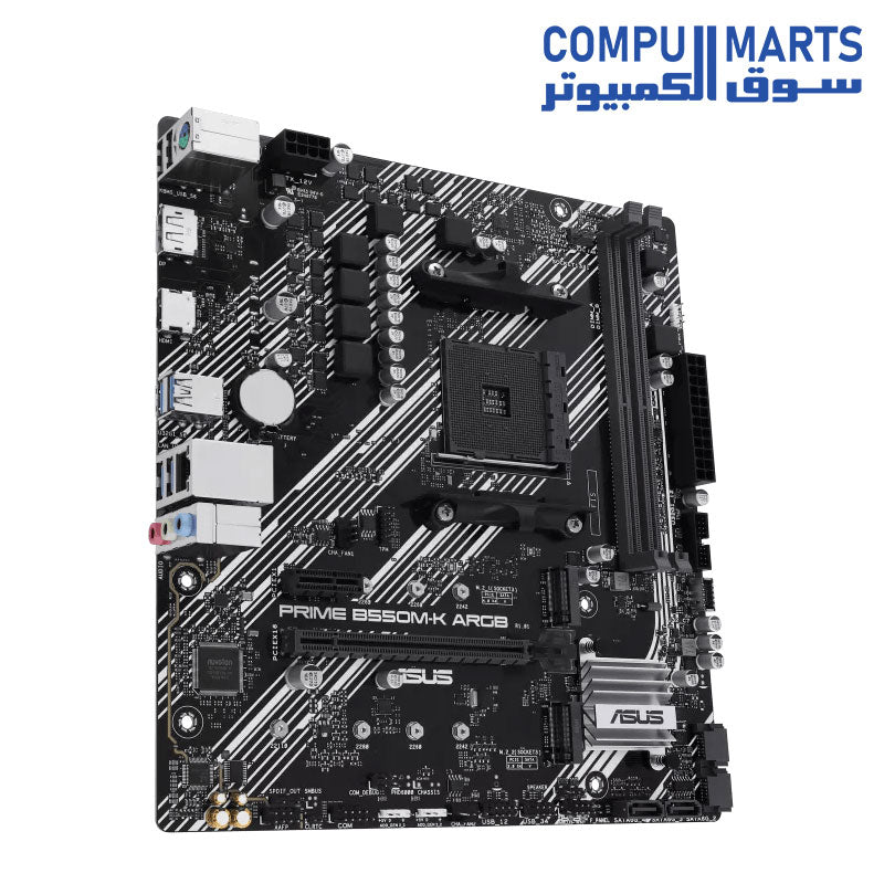 B550M-K-ARGB-Motherboard-ASUS-PRIME-AMD-B550-Socket-AM4-micro ATX