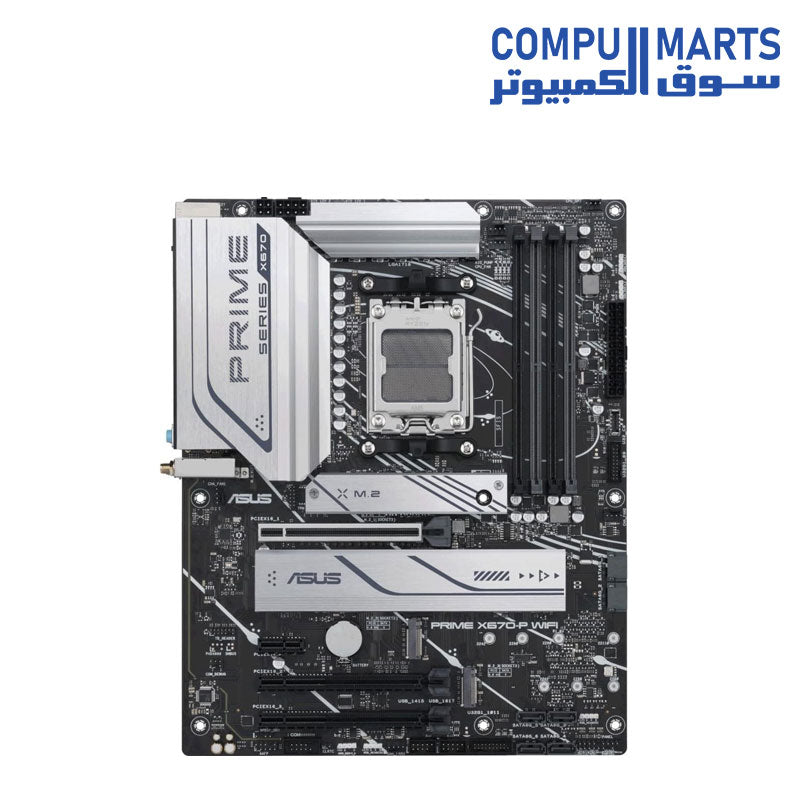 X670-P-WiFi-Motherboard-ASUS-Prime-AM5-LGA1718-ATX