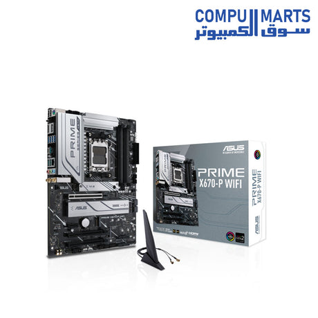 X670-P-WiFi-Motherboard-ASUS-Prime-AM5-LGA1718-ATX