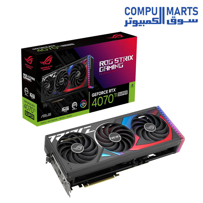 RTX 4070 Ti-SUPER-GRAPHIC CARDS-ASUS-ROG-Strix-16GB-GDDR6X