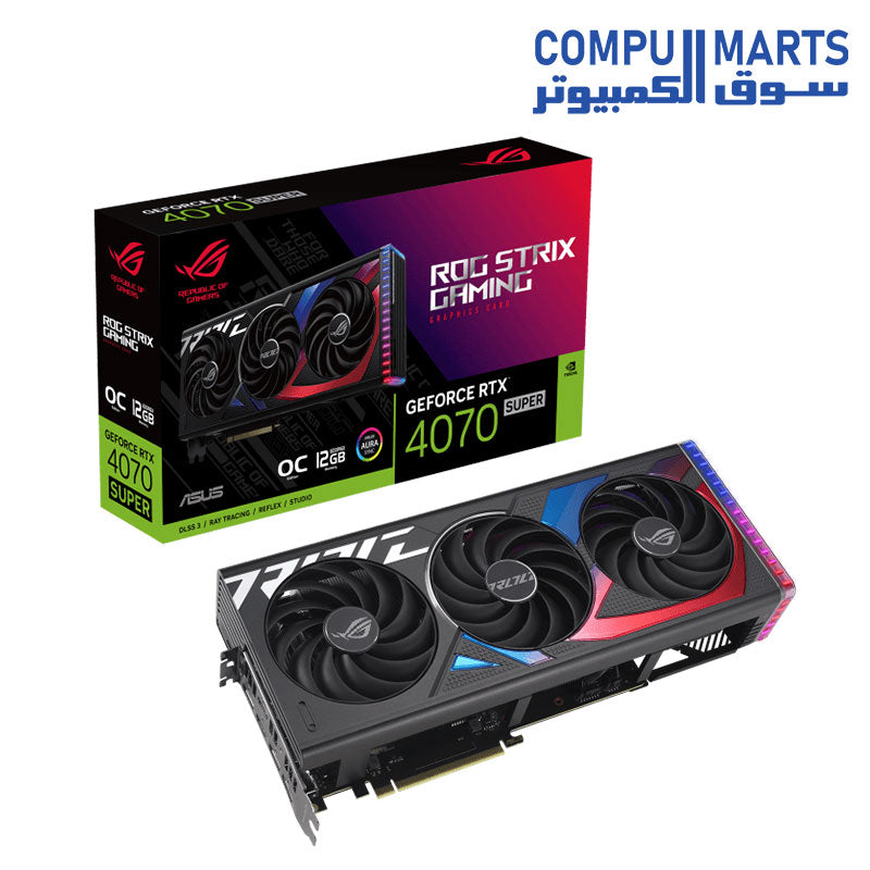 RTX 4070 SUPER-GRAPHIC CARDS-ASUS-ROG-Strix-OC-12GB-GDDR6X