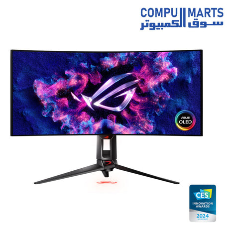 PG34WCDM-Monitors-ASUS-Ultrawide-800R-PG34WCDM-240Hz-Refresh-rate-0.03m-Curved-Gaming