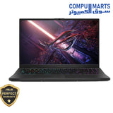 ASUS ROG Zephyrus S17 GX703HS-KF035T معالج Intel Core i9-11900H ، ذاكرة 32 جيجابايت ، تخزين 3 تيرابايت SSD ، 16 جيجابايت GeForce RTX 3080 ، شاشة 17.3 بوصة 4K UHD 120 هرتز ، Windows 11 Home ، أسود