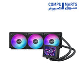 RYUJIN-III-360-Liquid-Cooler-Asus-ROG- 3.5"-LCD-Display-ARGB