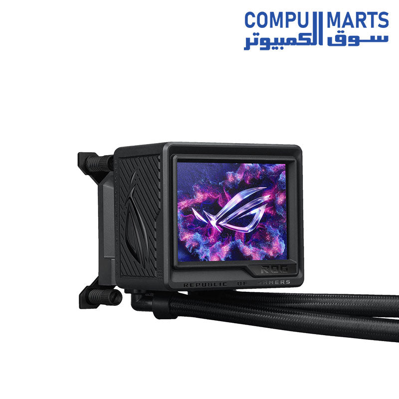 RYUJIN-III-360-Liquid-Cooler-Asus-ROG- 3.5"-LCD-Display-ARGB