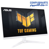 ASUS TUF Gaming 27” 1080P Monitor (VG279Q3A) – Full HD, 180Hz, 1ms, Fast IPS, Extreme Low Motion Blur Sync, FreeSync Premium, G-SYNC Compatible, Variable Overdrive, 99% sRGB, DisplayPort, HDMI