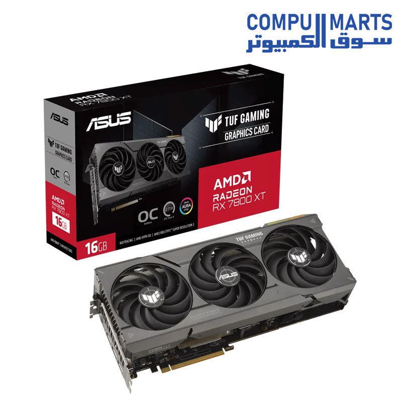 Radeon-RX 7800 XT-GRAPHIC CARDS-ASUS-TUF-Gaming-OC-16GB-GDDR6