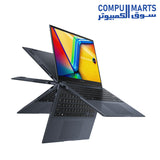 Vivobook-S-14-Flip-OLED-TN3402QA-LZ005W-LAPTOP-ASUS-R5-5600H-8GB-512GB-SSD-AMD-Radeon-Win-11