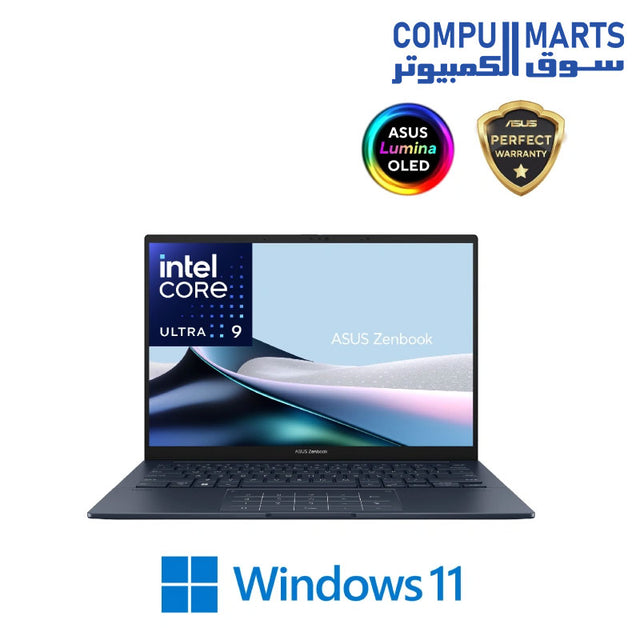 UX3405MA-PP009WS-LAPTOP-ASUS-Zenbook-14-OLED- Intel-Core-Ultra-9-185H-16GB-DDR5-Intel-ARC-1TB-SSD