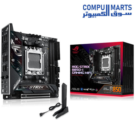 B850-I-ASUS-ROG-STRIX-GAMING-MOTHERBOARD-WIFI-AMD-PRECOOL