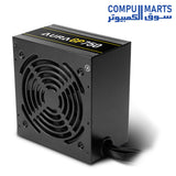 AURA-GP750-POWER SUPPLY-GAMDIAS-750W-80-PLUS 