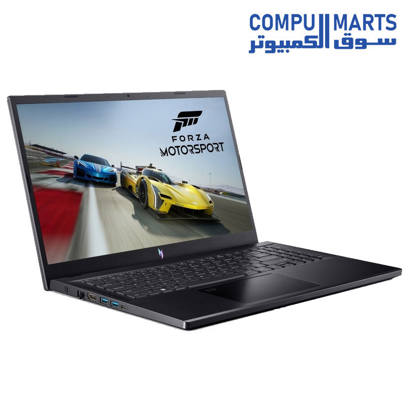 لابتوب Acer Nitro V15 i7 13620H سعة 16 جيجابايت وذاكرة وصول عشوائي 16 جيجابايت ومحرك أقراص SSD سعة 512 جيجابايت وبطاقة رسوميات RTX 3050 IPS FHD بمعدل تحديث 165 هرتز ونظام تشغيل Windows 11

