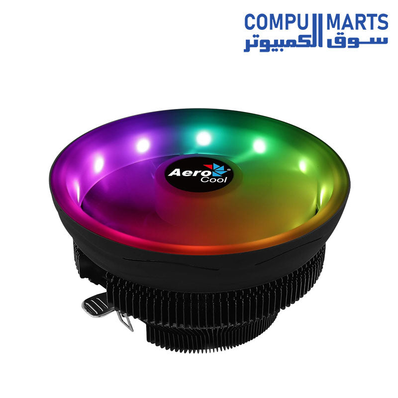 Aerocool Core Plus ARGB Fan 12cm TDP 110W CPU AIR COOLER – Compumarts Egypt