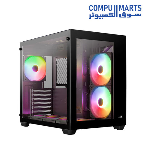 Dryft-G-BK-v2-computer-case-Aerocool-Glass-Edition