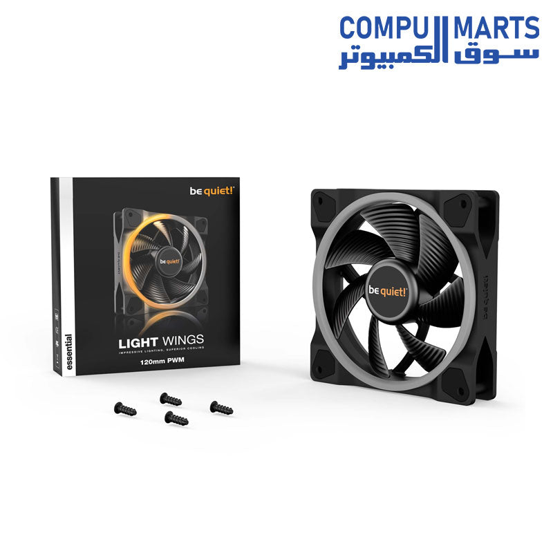 Light-Wings-COMPUTER-FAN-Be-Quiet-120mm-PWM