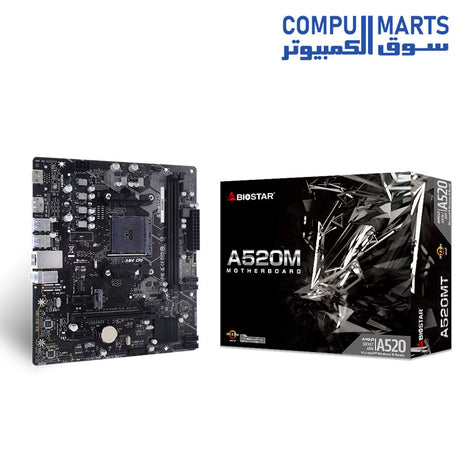 A520MT-Motherboard-Biostar-Micro-ATX-AMD-AM4