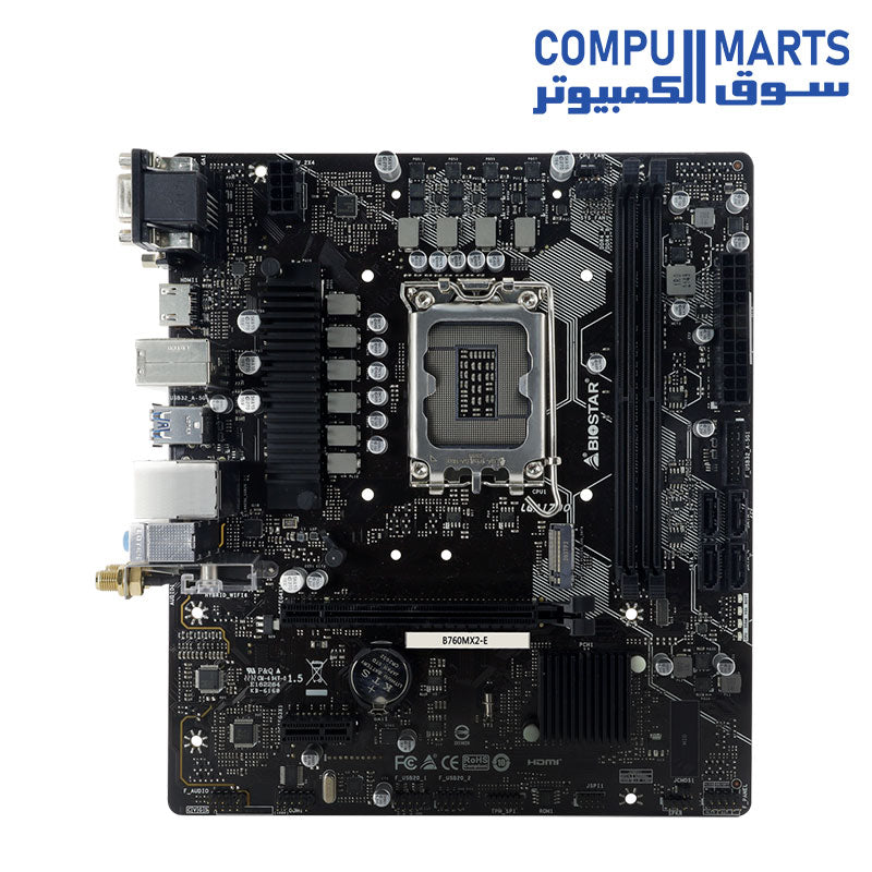  B760MX2-E-D4-Motherboard-Biostar-Micro-ATX-Intel-LGA1700