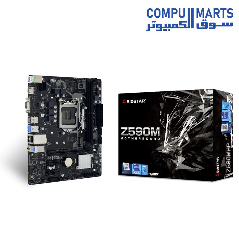  Z590MHP-Motherboard-Biostar-INTEL-LGA-1200