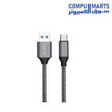 H693-CABLE-HAVIT-USB-1M-Grey