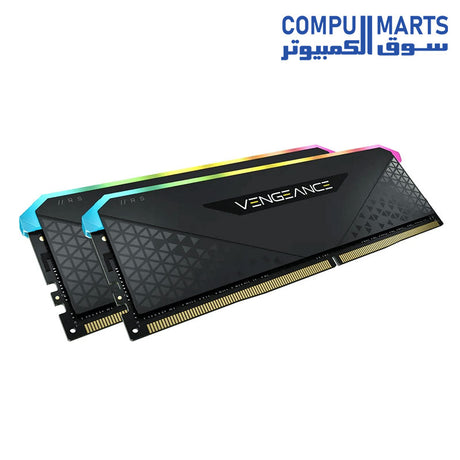 C16-RAM-CORSAIR-VENGEANCE-RGB-RS-32GB-2 x 16GB-DDR4-DRAM-3200MHz