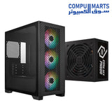 Cooler Master Elite 301 Lite Case + Elite NEX PN600 230V power Supply