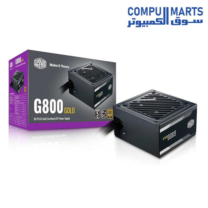 G-GOLD-800W-Power Supply-Cooler Master