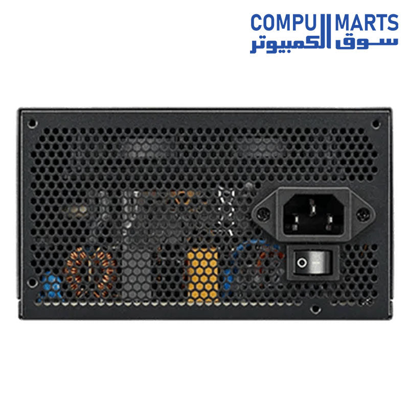 Cooler Master G Gold 750 V2 Fully Modular PSU (A/EU Plug) - 80 PLUS Gold 750W Power Supply Unit, Flat Black Cabling, 120mm HDB Fan, High-Temperature Threshold