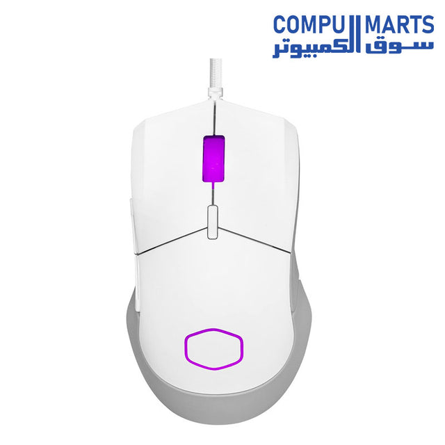 MM310-Mouse-Cooler Master-Wired-Matte-White