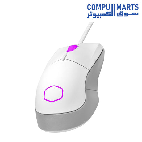 MM310-Mouse-Cooler Master-Wired-Matte-White