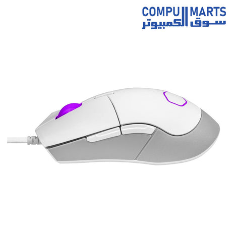 MM310-Mouse-Cooler Master-Wired-Matte-White