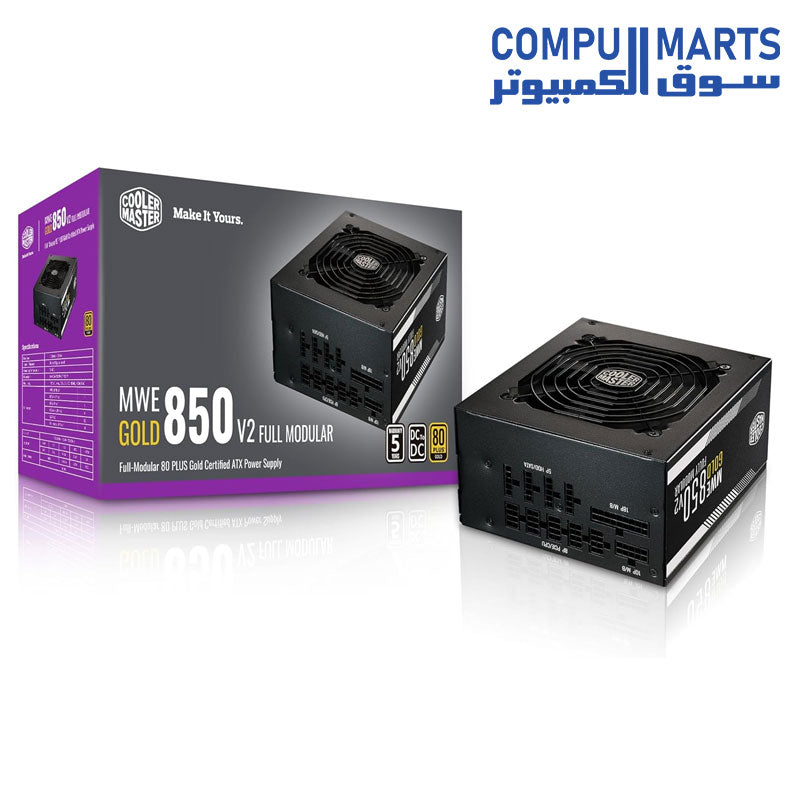 MWE-Gold-850-V2-Power Supply-Cooler Master-850W-80+Gold 