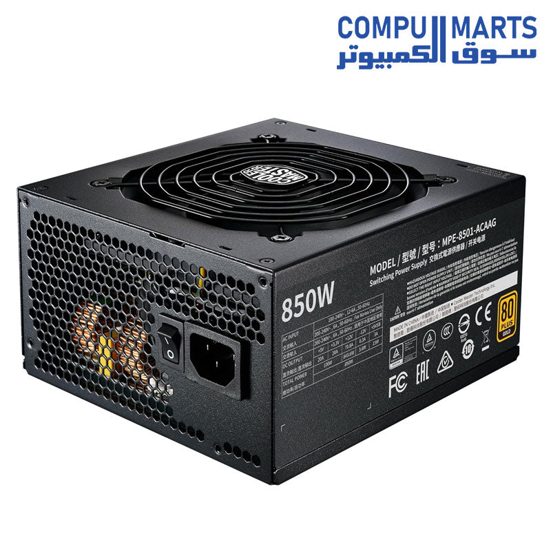 MWE-Gold-850-V2-Power Supply-Cooler Master-850W-80+Gold