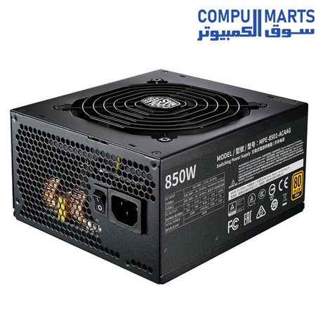 MWE-Gold-850-V2-Power Supply-Cooler Master-850W-80+Gold