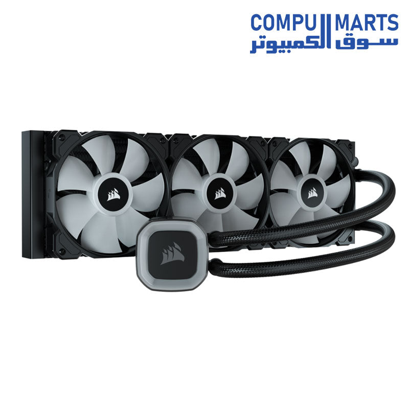 H150-Liquid Cooler-CORSAIR-RGB-360mm