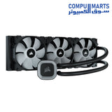 H150-Liquid Cooler-CORSAIR-RGB-360mm